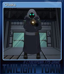 Series 1 - Card 3 of 6 - Cloaks