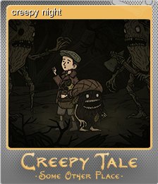 Series 1 - Card 1 of 5 - creepy night