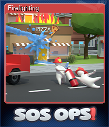 Series 1 - Card 1 of 5 - Firefighting