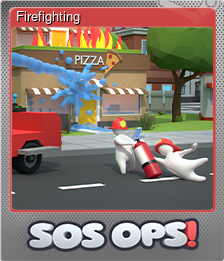 Series 1 - Card 1 of 5 - Firefighting