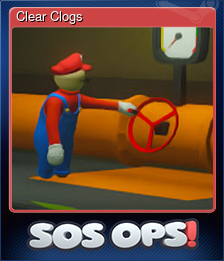 Series 1 - Card 2 of 5 - Clear Clogs