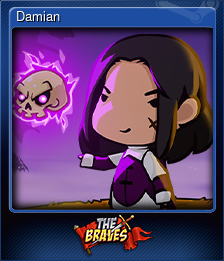 Series 1 - Card 9 of 15 - Damian