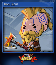 Series 1 - Card 14 of 15 - Iron Bjorn