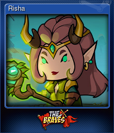 Series 1 - Card 5 of 15 - Risha