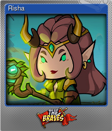 Series 1 - Card 5 of 15 - Risha