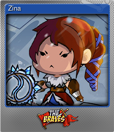 Series 1 - Card 15 of 15 - Zina