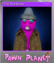 Series 1 - Card 4 of 8 - The Drunkman