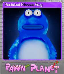 Series 1 - Card 1 of 8 - Panicked Plasma Frog