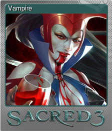 Series 1 - Card 7 of 11 - Vampire