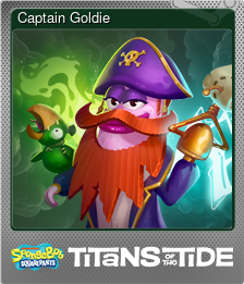Series 1 - Card 1 of 8 - Captain Goldie