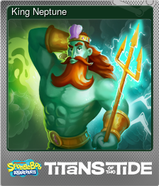 Series 1 - Card 6 of 8 - King Neptune