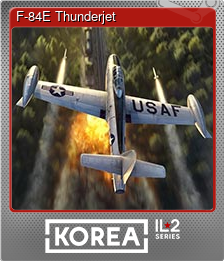 Series 1 - Card 4 of 5 - F-84E Thunderjet