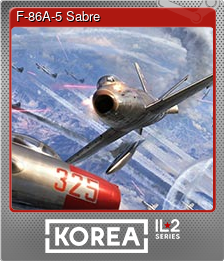 Series 1 - Card 3 of 5 - F-86A-5 Sabre