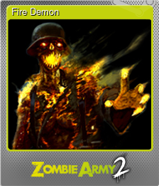 Series 1 - Card 6 of 9 - Fire Demon
