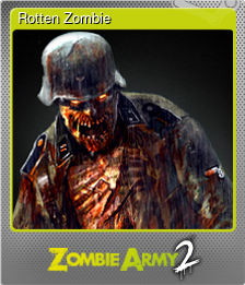 Series 1 - Card 7 of 9 - Rotten Zombie