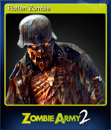 Series 1 - Card 7 of 9 - Rotten Zombie