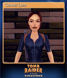 Series 1 - Card 3 of 6 - Catsuit Lara