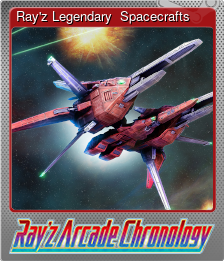 Series 1 - Card 6 of 8 - Ray'z Legendary  Spacecrafts