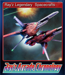 Series 1 - Card 6 of 8 - Ray'z Legendary  Spacecrafts