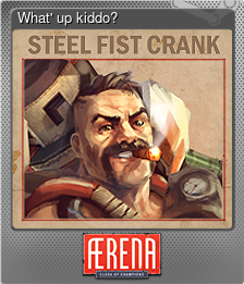 Series 1 - Card 1 of 8 - What' up kiddo?