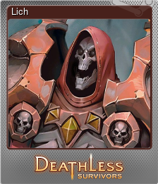 Series 1 - Card 3 of 6 - Lich