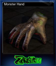 Series 1 - Card 5 of 7 - Monster Hand