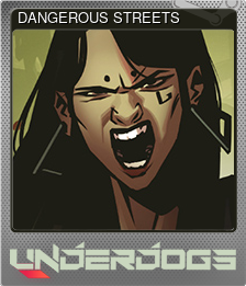 Series 1 - Card 1 of 9 - DANGEROUS STREETS