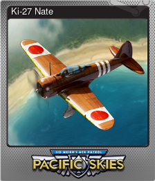 Series 1 - Card 8 of 9 - Ki-27 Nate