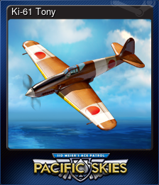 Series 1 - Card 9 of 9 - Ki-61 Tony