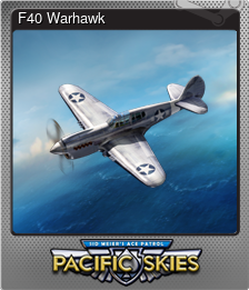 Series 1 - Card 3 of 9 - F40 Warhawk
