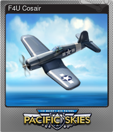 Series 1 - Card 2 of 9 - F4U Cosair