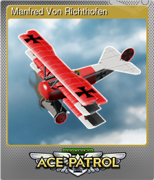 Series 1 - Card 4 of 8 - Manfred Von Richthofen