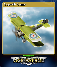 Series 1 - Card 7 of 8 - Sopwith Camel