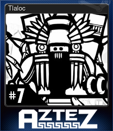 Series 1 - Card 9 of 10 - Tlaloc