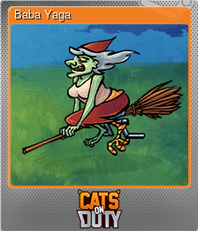 Series 1 - Card 6 of 6 - Baba Yaga