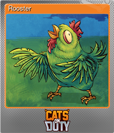 Series 1 - Card 4 of 6 - Rooster