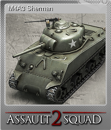 Series 1 - Card 3 of 10 - M4A3 Sherman