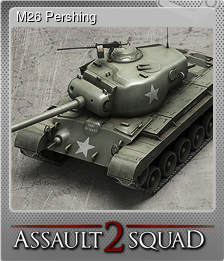 Series 1 - Card 4 of 10 - M26 Pershing