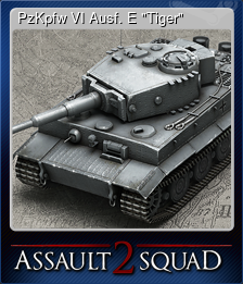 Series 1 - Card 1 of 10 - PzKpfw VI Ausf. E "Tiger"