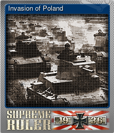 Series 1 - Card 8 of 9 - Invasion of Poland