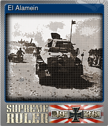 Series 1 - Card 5 of 9 - El Alamein