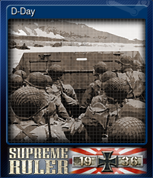 Series 1 - Card 2 of 9 - D-Day