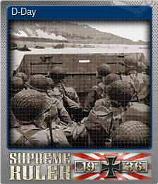 Series 1 - Card 2 of 9 - D-Day