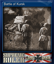 Series 1 - Card 9 of 9 - Battle of Kursk