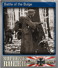 Series 1 - Card 6 of 9 - Battle of the Bulge