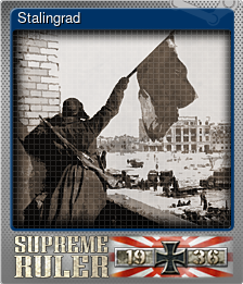 Series 1 - Card 3 of 9 - Stalingrad