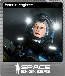 Series 1 - Card 1 of 9 - Female Engineer