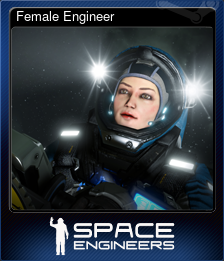 Series 1 - Card 1 of 9 - Female Engineer
