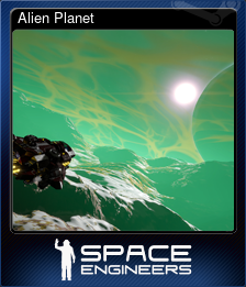 Series 1 - Card 8 of 9 - Alien Planet