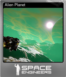 Series 1 - Card 8 of 9 - Alien Planet